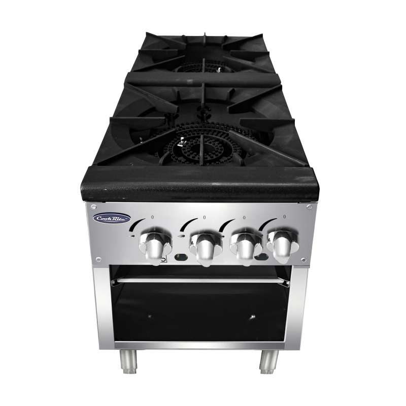 Atosa ATSP-18-2-NG Natural Gas Double Stock Pot Stove